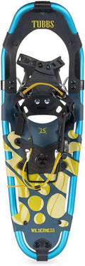 Tubbs Wilderness Herren Schneeschuhe - Größe 25 für Winter und Schneewandern - Blau aus Aluminium mit Rahmen aus legiertem Stahl - 1960 g für Outdoor Touren