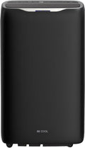 BE COOL BC14KL2402FW Klimagerät - 14000 BTU 4 in 1 Klimaanlage mit Heizfunktion für Räume bis 125 m3 - WiFi Steuerung und Fernbedienung - Schwarz mit R32 für flexible Raumtemperierung