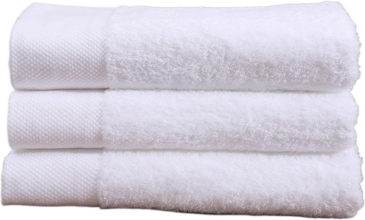 Badetuch Set mit Waschlappen - einfarbig und hochsaugfähig - Haartuch und Strandtuch Kombination - vielseitiges Handtuch Set für Bad Zuhause und Freizeit