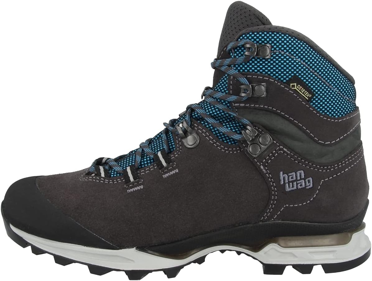Hanwag Tatra Light Lady GTX Damen Trekkingstiefel - Veloursleder und Stoff mit Gore Tex - Vibram Integral Light Sohle - Wasserdicht atmungsaktiv und winddicht