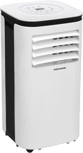 OZEANOS OT AC 9000 mobiles Klimagerät - 9000 BTU für Räume bis 90 Kubikmeter - Kühlen Ventilieren und Entfeuchten mit Sleep Funktion - Timer und 52 dB Betrieb in Beige