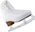 Edea Overture Damen Schlittschuhe - Rotation Kufen mit Breite C und Größe 220 - Elfenbeinweiße Ausführung für Eiskunstlauf - Komplettes Modell zum Eislaufen