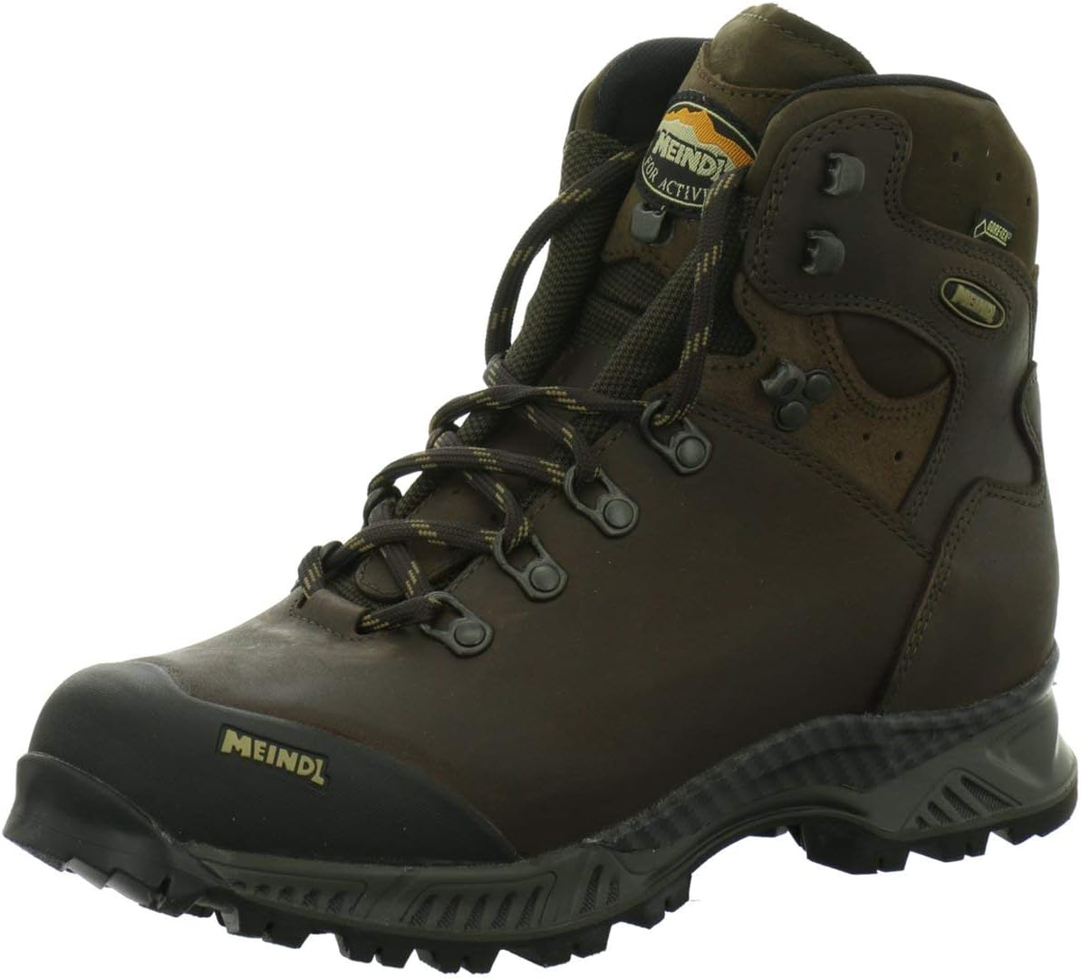 Meindl Softline Top GTX Herren Wanderschuhe - Leder mit PTFE Futter und Air Active Fußbett - Gummisohle und Kurzschaft - Trekking Schuhe für Outdoor Touren