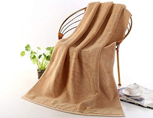 Baumwoll Badetuch 70 x 140 cm - einfarbig in Auburn mit 300 g Gewicht - Terry Strandtuch für Erwachsene - dickes Handtuch für Spa Badezimmer und Zuhause