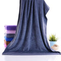 Mikrofaser Badetuch - Einfarbig und stark absorbierend - 30 x 70 cm mit 300 g - Für Badezimmer Strand Haushalt Autowäsche und schnelles Trocknen