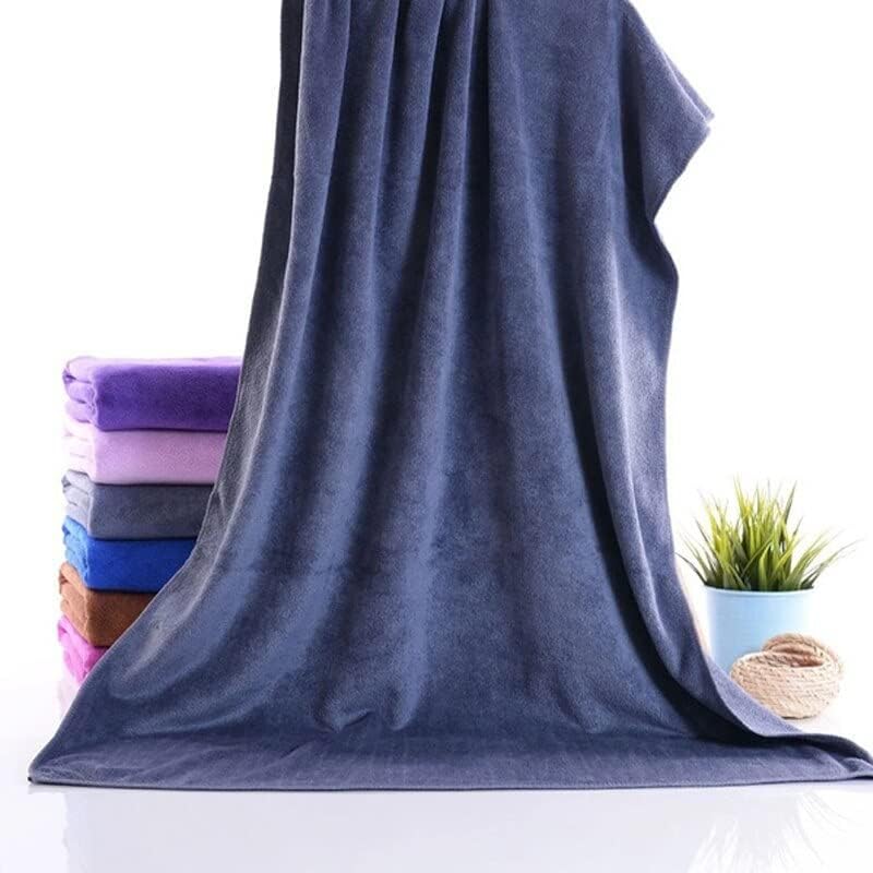Mikrofaser Badetuch - Einfarbig und stark absorbierend - 30 x 70 cm mit 300 g - Für Badezimmer Strand Haushalt Autowäsche und schnelles Trocknen