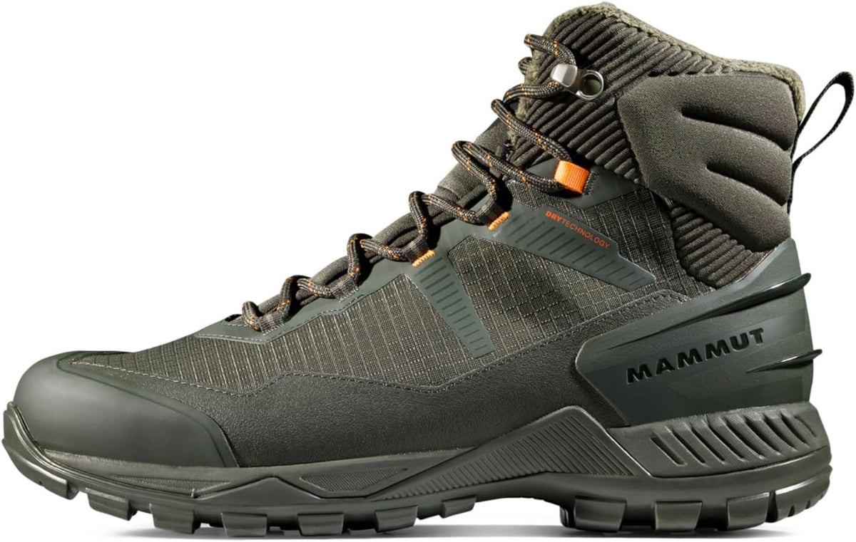 Mammut Blackfin III Mid DT Herren Wanderschuhe - Gummisohle mit Textil Innenmaterial - Kurzschaft und Schnürverschluss - Für Trekking Wandern und Outdoor Aktivitäten