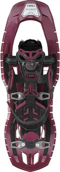 TSL Symbioz Instinct Schneeschuhe - Rot in Größe M für Wintertouren - Bis 264 Pfund empfohlene Belastung - Flexible Schneeschuhe für Wandern in verschneitem Gelände