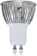 GU10 LED Spot 9 W - 10 warmweiße Leuchtmittel mit drei LED Lichtquellen - CRI 90 und Betrieb bei 85 bis 265 V - Für kompatible Spots Einbaustrahler und Innenbeleuchtung