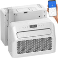 Sichler mobile Split Klimaanlage 5000 BTU - Klimagerät für Wohnwagen mit Entfeuchterfunktion - WLAN App automatische Reinigung und 560 W Leistung - Mini Split ohne Bohren mit 230 V Betrieb