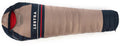 Lestra Sport Alaska Schlafsack - Weiße Entendaunen für starke Kälte - Beige 220 x 80 cm und 1,2 kg - Für Erwachsene und ganzjährige Outdoor Touren