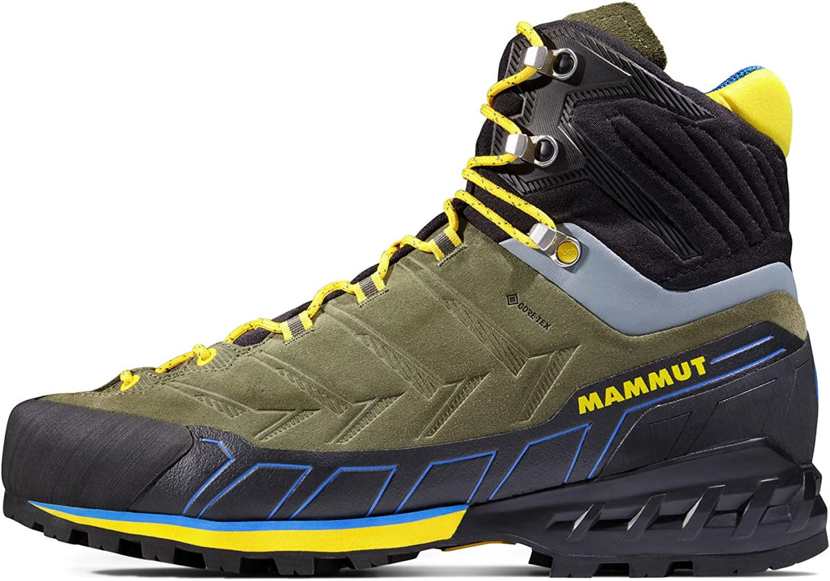Mammut Kento Tour High GTX Herren Bergschuhe - Veloursleder und Textil mit Gore Tex Futter - Vibram Sohle und knöchelhoher Schnitt - Für Bergtouren und Wandern