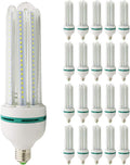 LED E27 Leuchtmittel 30 W - 20 Lampen mit 1600 lm und kaltweißem Licht bei 6000 K - 360 Grad Abstrahlwinkel und Ersatz für 150 W Glühlampen - Nicht dimmbar für Innenbeleuchtung