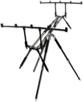 CARP SPIRIT Goliath Rod Pod - Rutenständer für drei oder vier Angelruten - Transportgewicht 5,95 kg - Für Karpfenangeln an See Fluss und Kanal