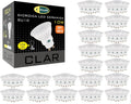 CLAR GU10 LED Leuchtmittel 10 W - Warmweißes Licht mit 3000 K - Hohe Effizienz für GU10 Lampenfassungen - 100er Pack für umfangreiche Beleuchtungsprojekte