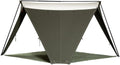 Springbar Leisure Port Segeltuch Baldachin - OD Green für bis zu 8 Personen - 4,27 x 3,05 x 1,98 m rechteckiger Unterstand - Imprägnierter Sonnenschutz für Camping und Wandern