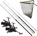 Ultimate Bionic Extender EVA Carp Kit - Karpfenrute mit 10 ft Länge und 2 Komma 75 lb - Mehrfarbige Kunststoffausführung - Für leichtere Ansitzmontagen