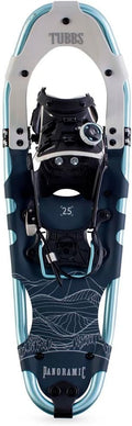 Tubbs Panoramic 25 Schneeschuhe - 64 cm Länge bis 68 kg empfohlen - Aluminiumrahmen in Hellblau - leichte Schneeschuhe für winterliche Outdoor Touren