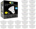CLAR GU10 LED Leuchtmittel 10 W - Kaltweißes Licht für helle Innenbereiche - Effiziente GU10 Lampe für Spots und Strahler - 100er Pack für gewerbliche und private Beleuchtung