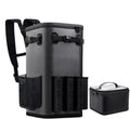 Angelrucksack mit Rutenhalter - Wasserdichte 49 Liter Tackle Tasche - Multifunktionaler Rucksack für Damen und Herren - Für Angelzubehör Reise und Outdoor