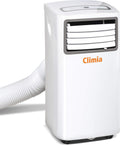 Climia CMK 2600 mobiles Klimagerät - 8000 BTU mit Kühlen Ventilieren und Entfeuchten - Fernbedienung Vorfilter und 230 Volt Betrieb - Tragbare 3 in 1 Klimaanlage