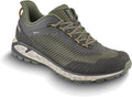 Meindl Power Walker 4.2 Herren - Wasserdichter Gore Tex Outdoor Schuh - Synthetische Gummisohle für Walking und Wandern - Oliv Orange für aktive Freizeit