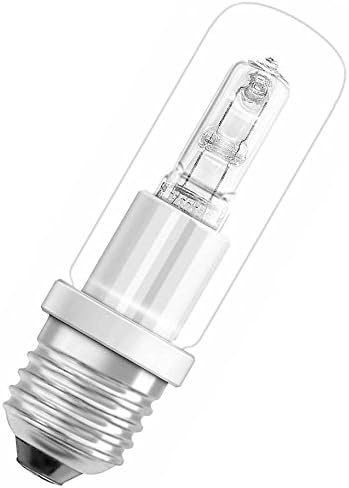 Osram Halolux Ceram E27 Halogenlampen 12 Stück - 150 W bei 230 V mit klarem Glas - Dimmbares E27 Leuchtmittel 105 mm - Modell 64402 für kompatible Leuchten