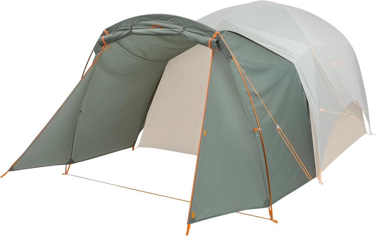 Big Agnes Big House Base Vorraum - Erweiterung für Auto Camping Zelt mit Markisentüren - PU Beschichtung und Heringe inklusive - 2,54 x 2,41 x 1,63 m für 3 Jahreszeiten Camping