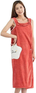 Damen Strandtuch Bademantel - Einfarbiges Wickelkleid mit Schlinge - 100 x 145 cm und 300 g - Für Strand Urlaub Schwimmen Pool und Freizeit