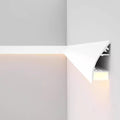 Aufputz LED Lichtleiste 6 m - Wasserdichter Aluminium LED Kanal für indirekte Beleuchtung - Für Bad Küche Büro und Decke - Profil für moderne Vouten und Innenraumbeleuchtung