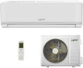 Plus Monosplit Klimaanlage 9000 BTU - 2,5 kW Inverter mit Kühlen A Plus Plus und Heizen A Plus - WiFi App Entfeuchter und Wärmepumpe - Weiß mit Außeneinheit zur Wandmontage
