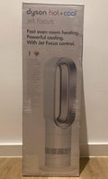 Dyson Hot and Cool AM09 - Heizlüfter und Ventilator mit Jet Focus Technologie - Tragbares Klimagerät mit Fernbedienung und Sleep Timer - Weiß für Heizen und Luftzirkulation