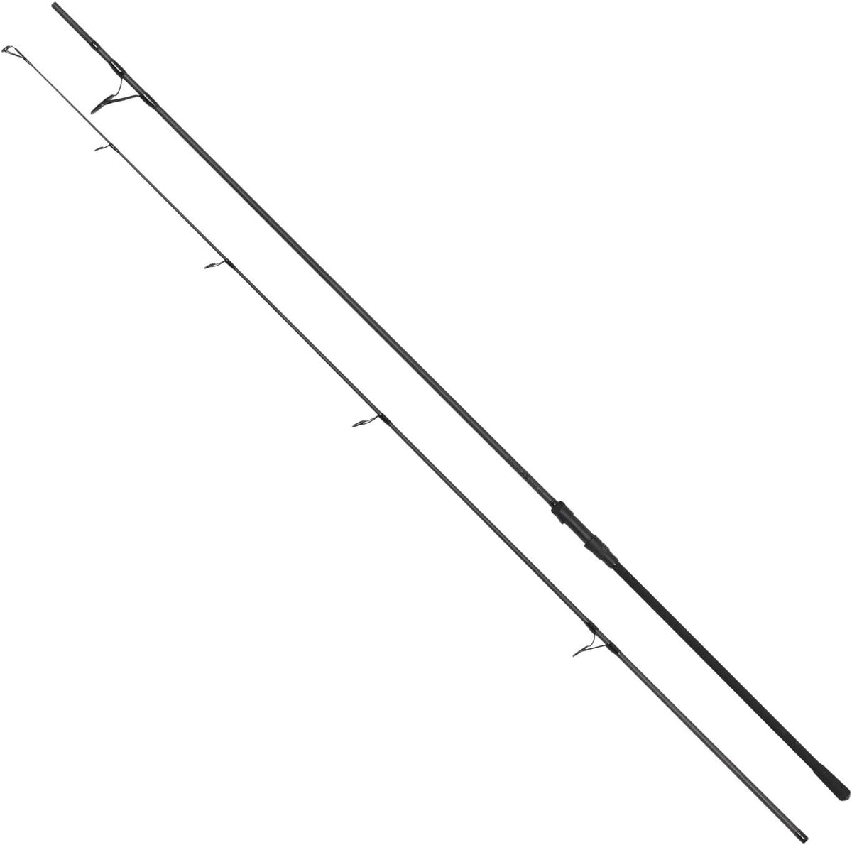 Fox Horizon X5 Black Karpfenrute - 12 Fuß Länge und 3,5 lb Testkurve - Steckrute mit 536,4 g Gewicht - Für weite Würfe und kräftige Karpfenmontagen