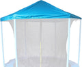 UV Schutz Zelt - Universal Markise mit oberer Halterung - Geeignet für Konstruktionen mit 6 Stangen - Sonnenschutz für Garten Spielplatz Terrasse und Hinterhof