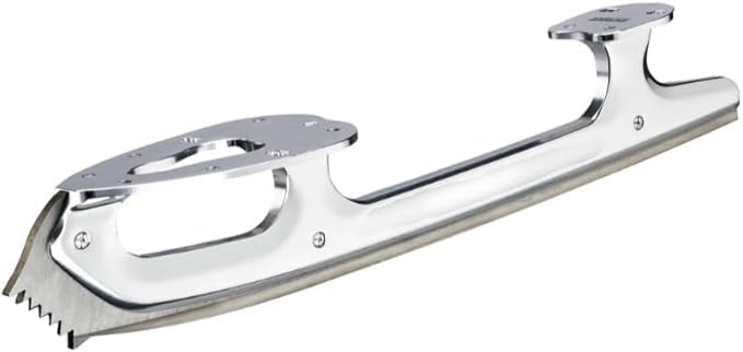 L'Estel Skates Jackson Matrix Supreme Kufen - Metallic aus Stahl und Aluminium - Größe 10 0 0 für Eiskunstlauf - Unisex Kufen für präzises Training auf dem Eis
