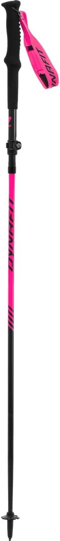 DYNAFIT Ultra Pro Stock - Trailrunningstöcke aus Kohlenstofffaser - 135 cm Länge in Pink Glo - Für Berglauf Trekking und schnelle Outdoor Touren