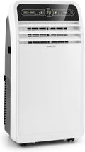Klarstein mobile Klimaanlage 9000 BTU - 4 in 1 Klimagerät mit Ventilator Entfeuchter und Nachtmodus - Weißes tragbares Gerät mit Abluftschlauch - Für Wohnung Büro und flexible Raumkühlung