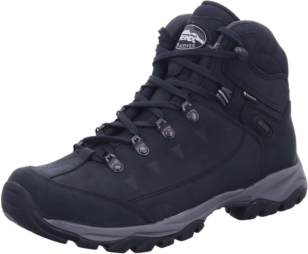 Meindl Ohio 2 GTX Unisex Wanderschuhe - Marine in Größe 45 EU - Nubukleder Obermaterial mit synthetischer Sohle - Für Trekking Wandern und Outdoor Touren
