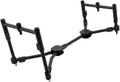 Fox Black Label QR 3 Rod Pod - Schwarzer Metall Rutenhalter für drei Karpfenruten - Quick Release System mit Cam Loks - Mit Buzz Bars Banksticks und Neoprentasche