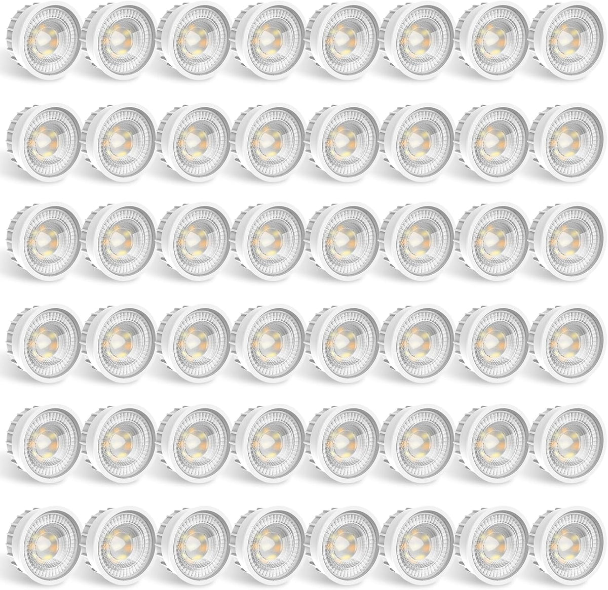 ALUSSO LED Modul 6 W 540 lm - Ultra flach 50 x 25 mm für Einbaustrahler und 230 V - Dimmbar mit 3000 K 4000 K und 6500 K - IP44 Modul als Ersatz für GU10 und MR16