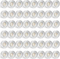 ALUSSO LED Modul 6 W 540 lm - Ultra flach 50 x 25 mm für Einbaustrahler mit GU10 Anschluss - 3CCT dimmbar bei 3000 K 4000 K und 6500 K - IP44 Modul für 230 V Beleuchtung