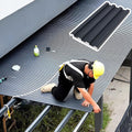 Aluminium Isolierdachplatten 2.3 m - Allwetter Dachpaneele mit Wellkunststoffkern - Regenschutz für Terrasse Balkon und Wohnbereich - Langlebige Abdeckung für Heimprojekte