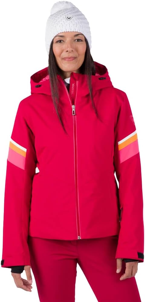 Rossignol Strawpile Damen Skijacke - Isolierte und wasserdichte Snowboardjacke - Polyester mit Polyesterfutter und Wattierung - Für Skifahren und Wintersport