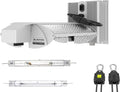 HPS Grow Light 1000 W - Dimmbares Vorschaltgerät mit variablem Reflektor - Inklusive NDL und MH Leuchtmittel für Pflanzenbeleuchtung - Für Indoor Anbau und leistungsstarke Grow Beleuchtung