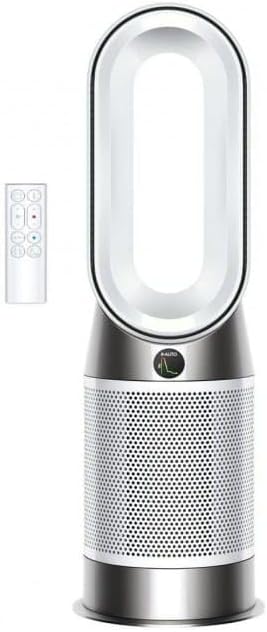 Dyson Purifier Hot and Cool HP1 - Luftreiniger Ventilator und Heizlüfter in einem Gerät - Kabelgebundene Klimafunktion für Heizen und Luftstrom - Weiß 13,1 x 20,5 x 76,5 cm