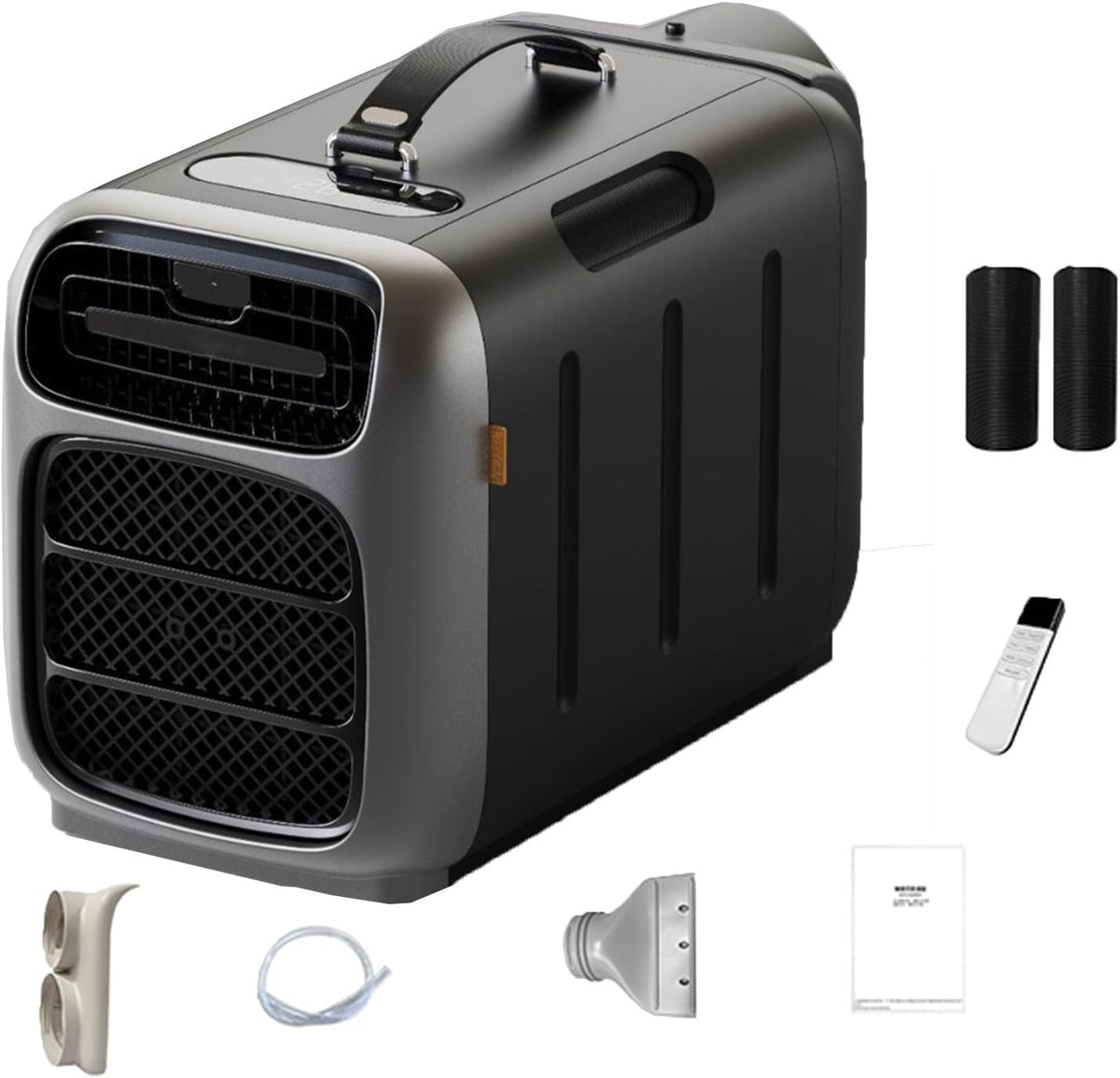 Tragbare Outdoor Klimaanlage - Schnelles Kühlen und Heizen für Camping und Reisen - 3 Windgeschwindigkeiten für flexible Luftzirkulation - Geringer Stromverbrauch ohne Batterien