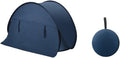 Mini Kopfzelt - Mit Türvorhang und wasserfestem Sonnenschutz - 45 x 35 x 35 cm aus Polyester und legiertem Stahl - Tragbares winddichtes Zelt für Strand und Ruhebereich