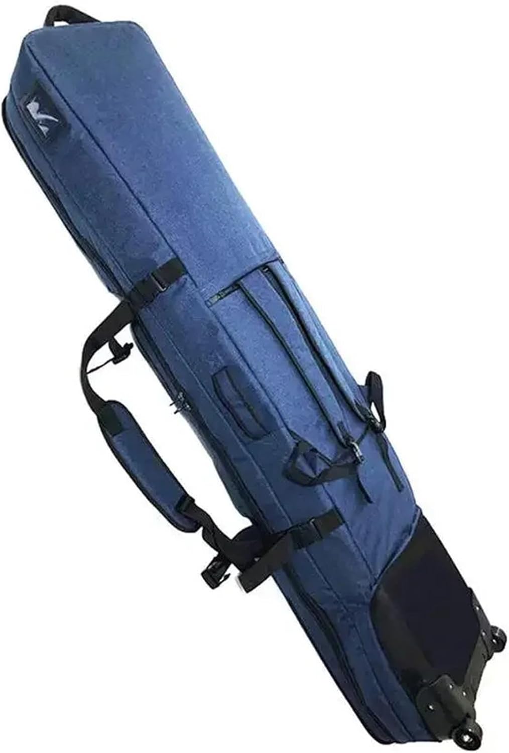 Snowboard Rucksack mit Rollen - Faltbar und wasserdicht aus Oxford Stoff - Transporttasche für Snowboard und Skiausrüstung - Robuste Schutzhülle für Reise und Wintersport