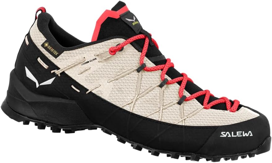 Salewa Wildfire 2 Gore Tex Damen Zustiegsschuhe - Synthetik und Textil mit Gummi Außensohle - knöchelhohe Passform - Outdoor Schuhe für Wandern und Zustieg