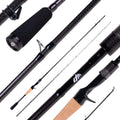 Zeck Barsch Alarm BA Cast M Baitcastrute - 227 cm Carbonrute mit 21 g Wurfgewicht - Für Spinnfischen auf Barsch - Leichte Castingrute für Kunstköder